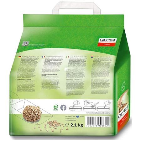 🚽 5 Liter Cats Best Original Katzenstreu ab 3,15€ (statt 7€)