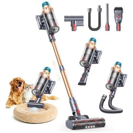 🧹 SMOTURE Akku Staubsauger mit Mini-Elektrobürste für 128,79€ (statt 289€)