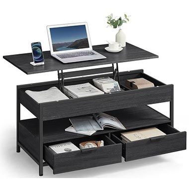 VASAGLE Couchtisch mit Schubladen für 61,99€ (statt 70€)