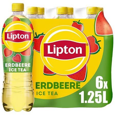 🍓 6 x 1,25L Lipton Ice Tea Strawberry Eistee für 7,59€ (statt 10€) – 1€ pro Liter