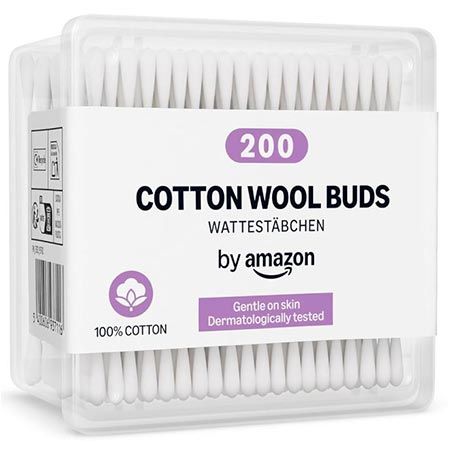 👂🏻 4 x 200er Pack by Amazon Wattestäbchen ab 3,92€ (statt 6€)