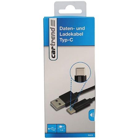 🔌 2x Cartrend USB Typ-C Lade- & Datenkabel, 1m für 8,48€ (statt 16€)