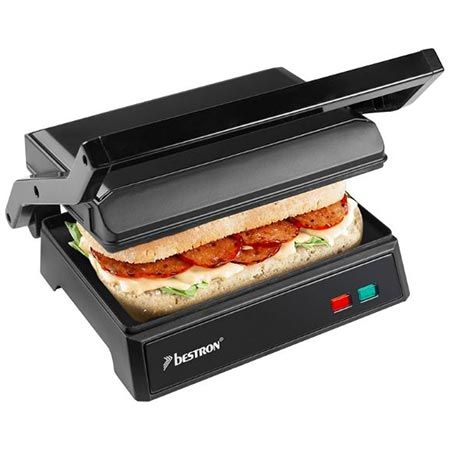 🥪 Bestron APM123Z Kontaktgrill mit Auffangschale, 1.000W für 19,99€ (statt 25€)