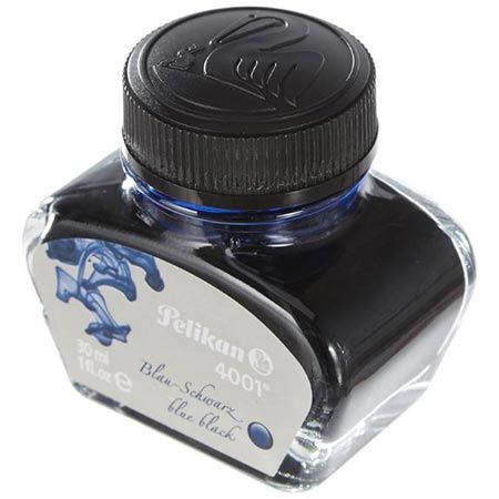 ✒️ Pelikan Tintenglas mit Tinte 4001, Blau Schwarz, 30ml ab 4,56€ (statt 8€)