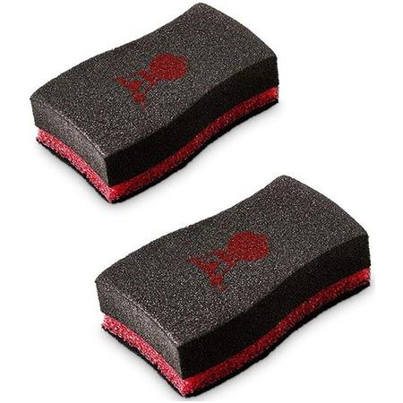 🧽 2er Pack Weber Reinigungsschwamm mit rauer & weiche Seite für 2,85€ (statt 7€)