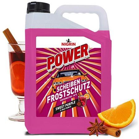 🚗 5 Liter Nigrin Power Sweet Purple Scheibenfrostschutz ab 9,36€ (statt 14€)