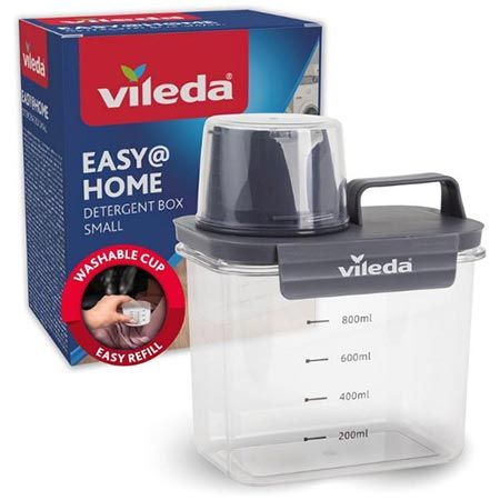 🧼 Vileda Waschmittelbox mit Messbecher, 1100ml für 12,74€ (statt 20€)
