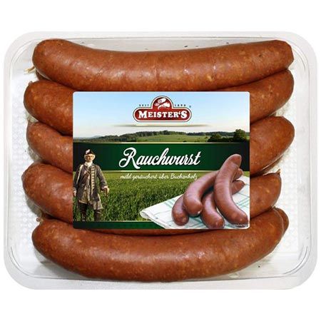 🌭 10er Pack Meisters Echte Rauchwurst, je 110g ab 19€ (statt 25€) – 1,1kg!