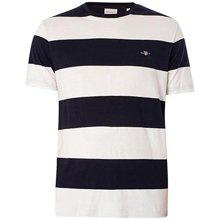 👕 GANT Bar Stripe T-Shirt für 33,99€ (statt 50€)