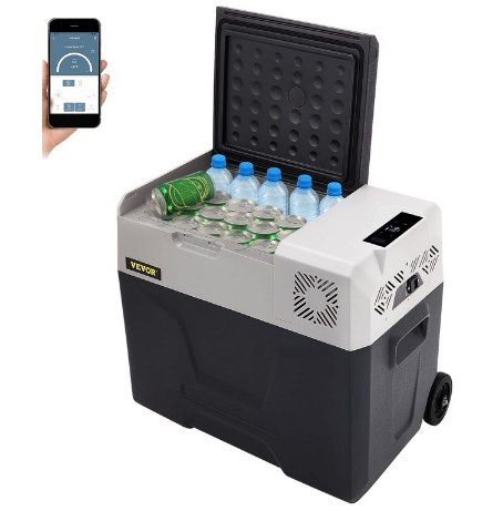 🥶 VEVOR 50L Kompressorkühlbox bis -20℃ & App-Anbindung für 170€ (statt 190€)