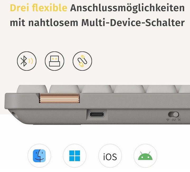 ⌨️ LOFREE Flow Lite100 Low Profile Mechanische Tastatur für 103,99€ (statt 130€)