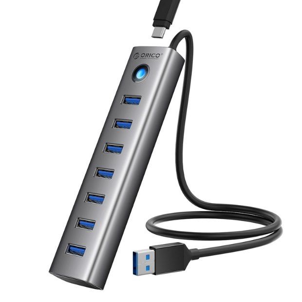 💻 ORICO 7 Port USB 3.0 Hub mit 50cm Kabel für 10,39€ (statt 16€)
