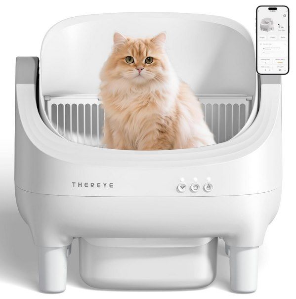 😻 Thereye ER-SC06 selbstreinigende Katzentoilette mit App-Steuerung für 129€ (statt 170€)