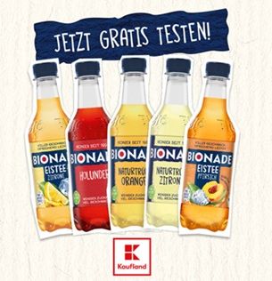 Kaufland: Bionade kostenlos ausprobieren – nur bis zum 22.04.2026