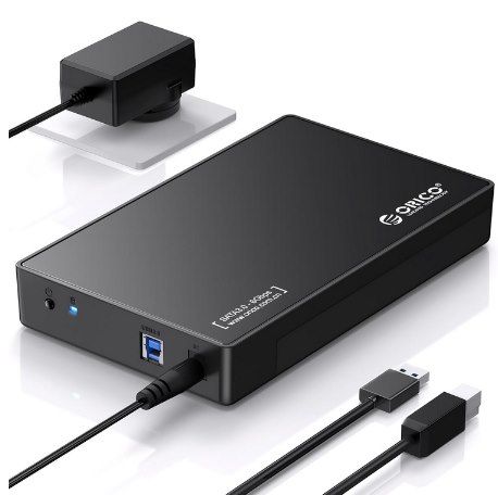 💾 ORICO Festplattengehäuse 3,5 Externes USB 3.0 für 3,5/2,5 Zoll SATA für 18,74€ (statt 27€)