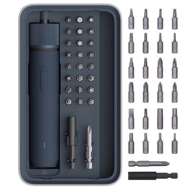 🪛 HOTO Magnetischer Elektrischer Schraubendreher Set mit 25 Bits für 29,99€ (statt 37€)