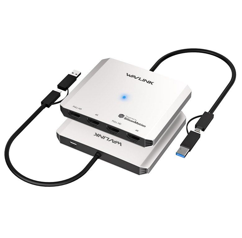 🖥️ WAVLINK Quad-Monitor-Adapter für 54,59€ (statt 77€)