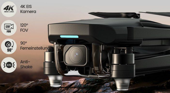 🛸 Holy Stone HS175G GPS Drohne mit 4K Kamera & EIS für 81,59€ (statt 136€)