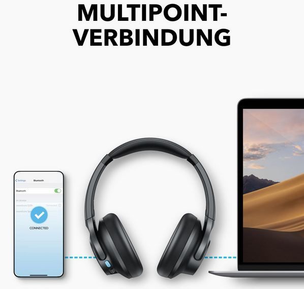 🎧 soundcore Q11i Wireless Over Ear Bluetooth Kopfhörer für 24,99€ (statt 35€)