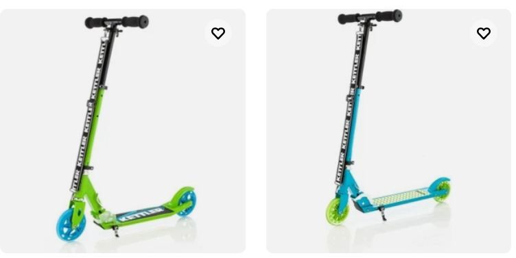 🛴 eBay:  60% Rabatt auf Kettler & Huffy Scooter   z.B. Kettler Zero 6 für 20€ (statt 50€)