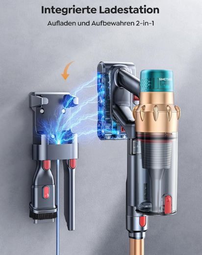 🧹 SMOTURE Akku Staubsauger mit Mini Elektrobürste für 128,79€ (statt 289€)