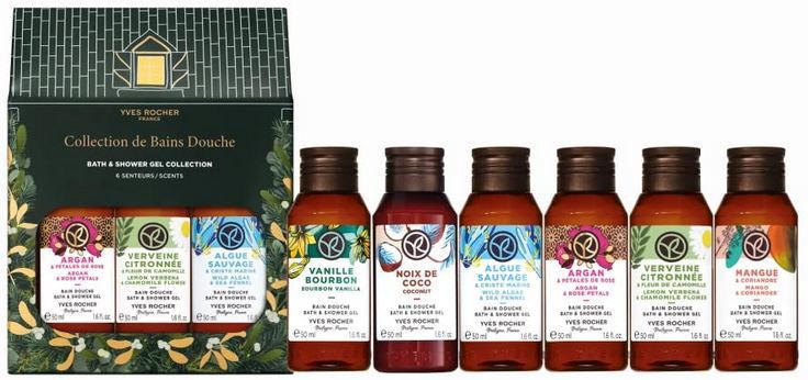 🧴 Yves Rocher Bain de Nature Geschenkset mit 6 Mini Duschgele für 9,99€ (statt 15€)