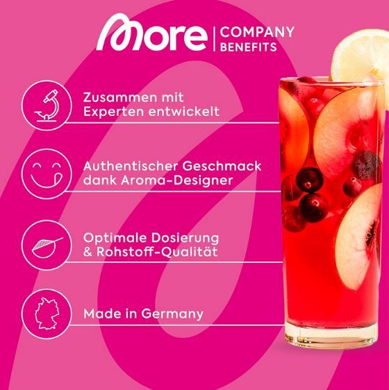 🫐 4x MORE Zerup Johannisbeere, 65ml ab 15,80€ (statt 24€)