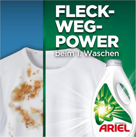 🫧 2 x 100WL Ariel Universal+ Flüssigwaschmittel ab 31,78€ (statt 44€)
