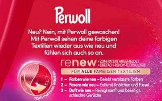 🫧 Perwoll Color XXL Waschmittel mit 80 Waschladungen ab 12,34€ (statt 17€)