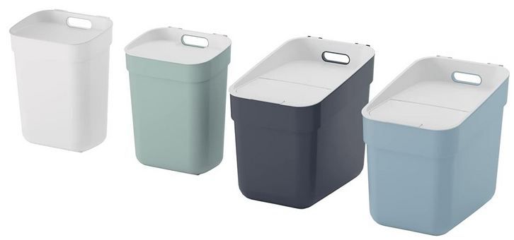 🗑️ Curver Mülleimer Set mit 2x10L + 2x20L, stapelbar für 29,95€ (statt 60€)