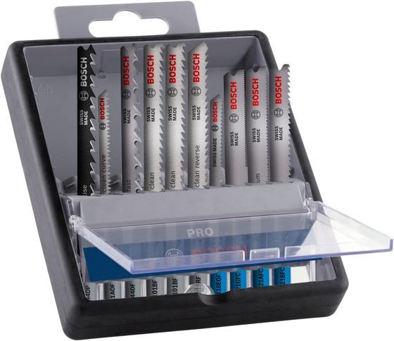 🪚 10er Pack Bosch PRO Wood & Metal Stichsägeblatt Set für 21,19€ (statt 26€)