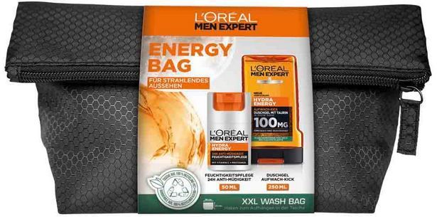 🧴 Loreal Paris Men Expert Geschenkset mit Creme & Duschgel für 10€ (statt 18€)