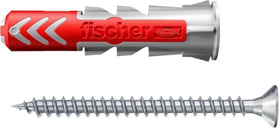 🖼️ 50er Pack fischer DuoPower 5 x 25 S Universaldübel + Schraube für 7,99€ (statt 13€)