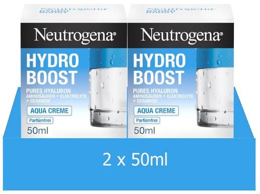 🧴 2er Pack Neutrogena Hydro Boost Aqua Creme, je 50ml ab 11,11€ (statt 19€)