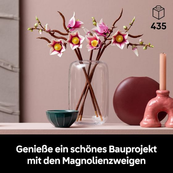 🥀 LEGO 11510 Botanicals Magnolienzweige für 34,99€ (statt 40€)