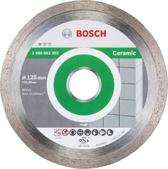 🪚 Bosch Professional Diamanttrennscheibe for Ceramic, 125mm für 7,89€ (statt 13€)