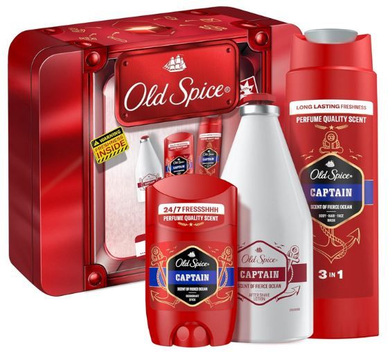 🧴 Old Spice Tin Box Geschenkset mit Deostick, Duschgel & Aftershave für 15€ (statt 20€) 🧴 Old Spice Tin Box Geschenkset mit Deostick, Duschgel & Aftershave für 15€ (statt 20€)