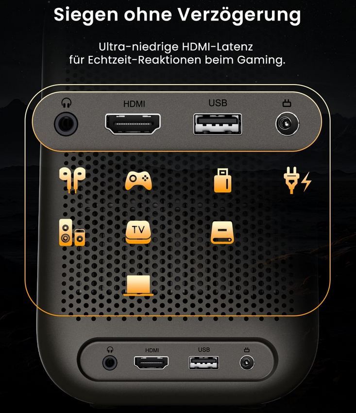 📽️ Wemax VP04 Full HD Beamer mit Google TV & Dolby Audio für 199,99€ (statt 400€)