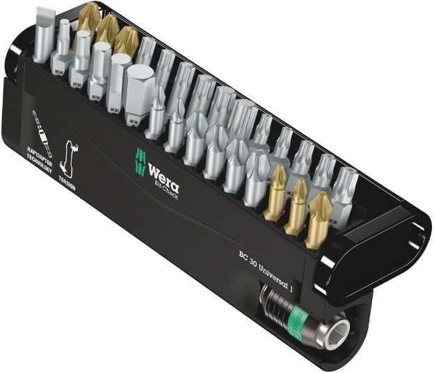 🪛 Wera 30 Universal Bit Sortiment, 30 teilig für 22,95€ (statt 29€)