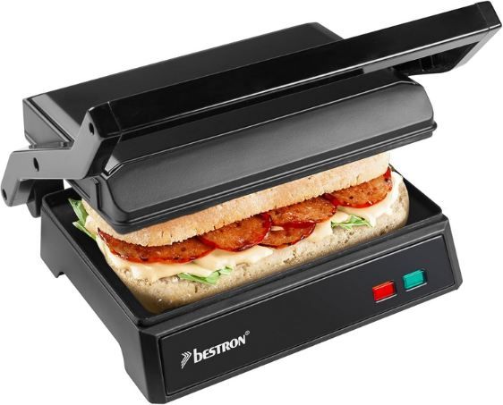 🥪 Bestron APM123Z Kontaktgrill mit Auffangschale, 1.000W für 19,99€ (statt 25€) 🥪 Bestron APM123Z Kontaktgrill mit Auffangschale, 1.000W für 19,99€ (statt 25€)