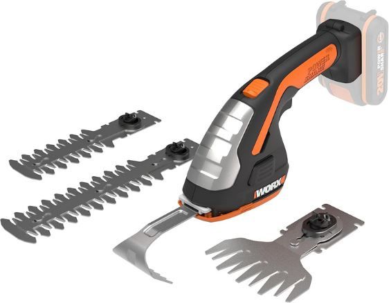 🏡 WORX WG801E.91 20V 4 in 1 Heckenschere für 55,19€ (statt 65€)