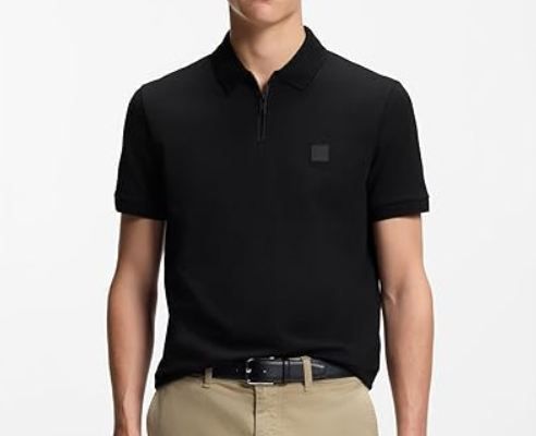 👕 BOSS Passerzip Slim Fit Poloshirt ab 45€ (statt 70€)