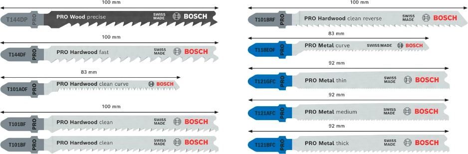 🪚 10er Pack Bosch PRO Wood & Metal Stichsägeblatt Set für 21,19€ (statt 26€)