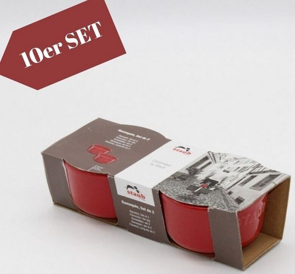 🍚 10er Set Staub Keramik Dessertschalen für 20€ (statt 75€)