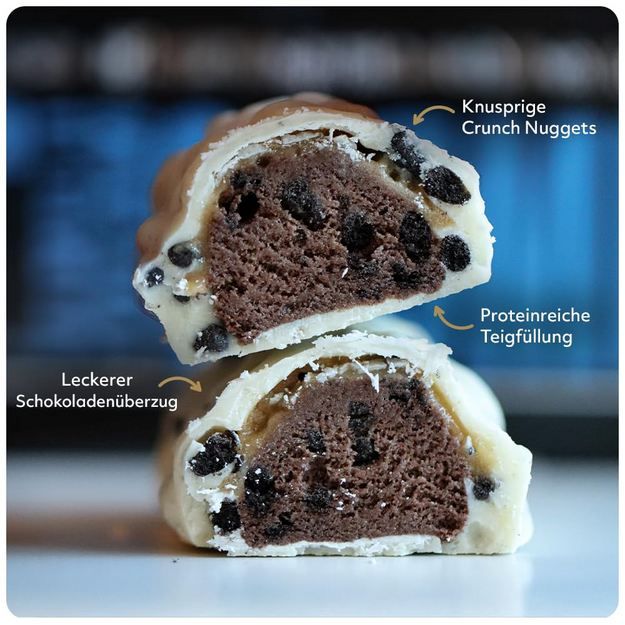 🍫 20er Pack Protein Works Cookies & Cream Protein Riegel ab 19,52€ (statt 26€)