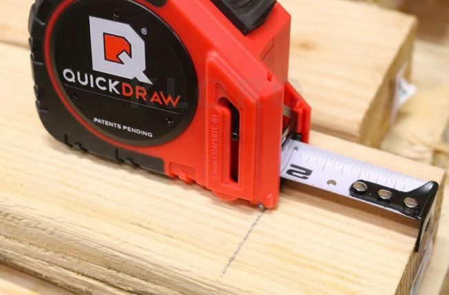 📏 2x Quickdraw Profi Maßband mit Bleistiftmarker, 8m für 14,98€ (statt 28€)