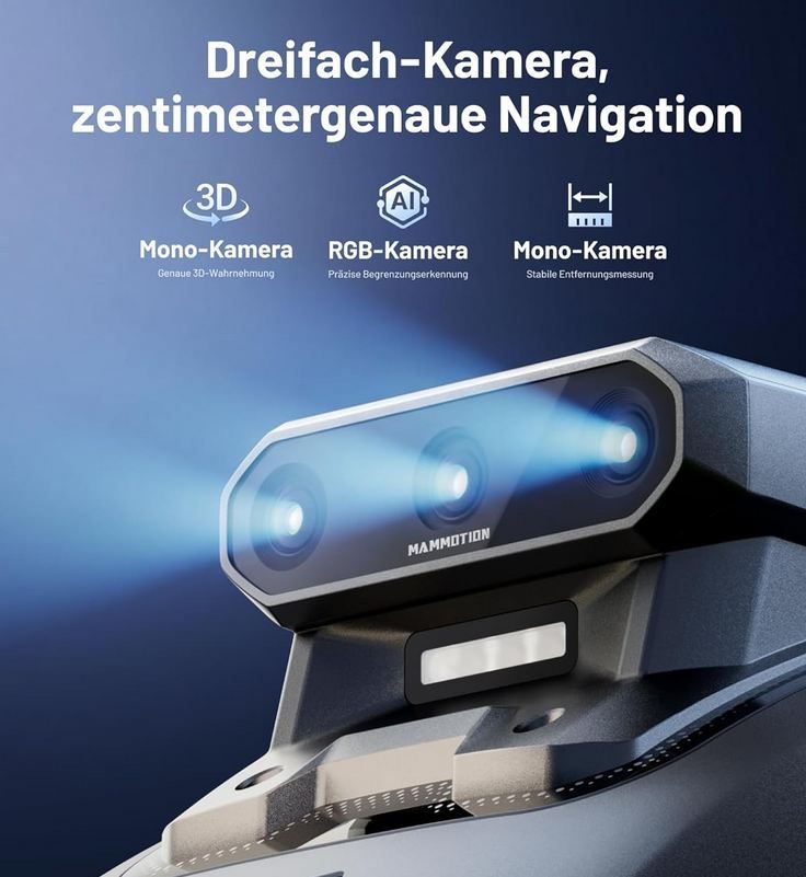 🏡 Mammotion Yuka mini 2 500 Mähroboter ohne Begrenzungskabel für 749€ (statt 899€)