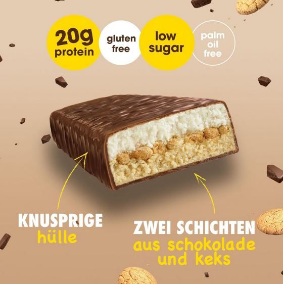 đȘ 12er Pack Enervit The Protein Deal Crispy Cookie Treat Proteinriegel fĂŒr 23⏠(statt 29âŹ) đȘ 12er Pack Enervit The Protein Deal Crispy Cookie Treat Proteinriegel fĂŒr 23⏠(statt 29âŹ)