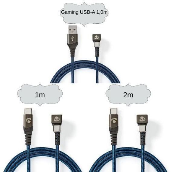 Gutscheinfehler! 🔌 3x Nedis USB-A & USB-C Kabel ab 8,97€ (statt 36€)