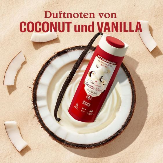 🧴 Old Spice Gentle Mans 3 in 1 Duschgel, 800ml für 6,95€ (statt 11€)
